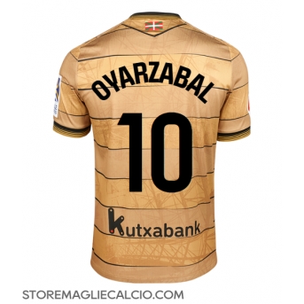 Real Sociedad Mikel Oyarzabal #10 Maglia Gara Trasferta Repliche 2024-25
